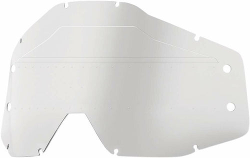 100% ACCURI FORECAST LENS SONIC BUMPS W/MUD VISOR CLEAR 59024-00001