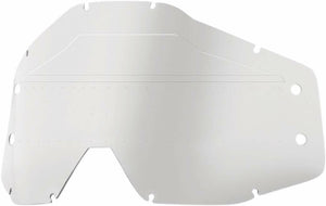 100% ACCURI FORECAST LENS SONIC BUMPS W/MUD VISOR CLEAR 59024-00001