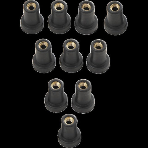 DRAG SPECIALTIES NUT WELL (8098)10-24 10PK 2404-0544