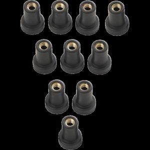 DRAG SPECIALTIES NUT WELL (8098)10-24 10PK 2404-0544