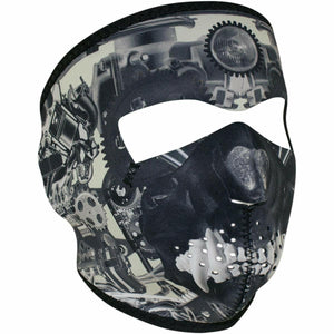 ZAN HEADGEAR FULL MASK NEOPRENE SPROCKET SKULL WNFM110