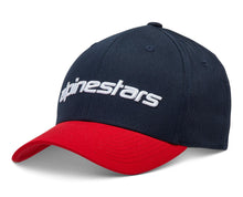 Load image into Gallery viewer, ALPINESTARS (CASUALS) HAT LINEAR NV/RD S/M 1230810057030SM