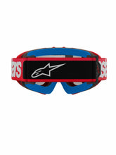 Load image into Gallery viewer, ALPINESTARS GOGGLE YTH VISION BLAZE RED/MIR SIL 5140425-3094