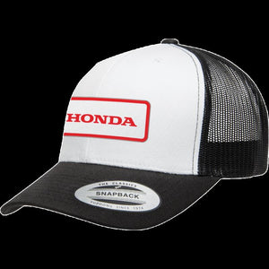 FACTORY EFFEX-APPAREL HAT HONDA THROWBK BLK/WHT 25-86304