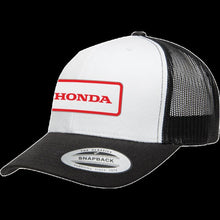 Load image into Gallery viewer, FACTORY EFFEX-APPAREL HAT HONDA THROWBK BLK/WHT 25-86304