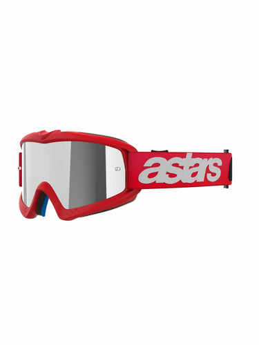 ALPINESTARS GOGGLE YTH VISION BLAZE RED/MIR SIL 5140425-3094