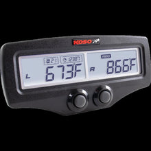Load image into Gallery viewer, KOSO NORTH AMERICA DUAL EGT-02R EVO RPM-WATER TEMP LOGGER STANDARD SENSORS BA006010