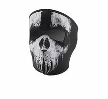 Load image into Gallery viewer, ZAN HEADGEAR FULL MASK NEOPRENESKULL GHOST WNFM409