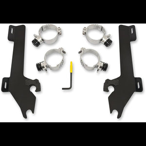 MEMPHIS SHADES METRIC 04-13 VICTORY HAMMER  BW MOUNT KIT BLK MEK1928