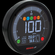 Load image into Gallery viewer, KOSO NORTH AMERICA DL-04 UNIVERSAL METER BLACK BA077300