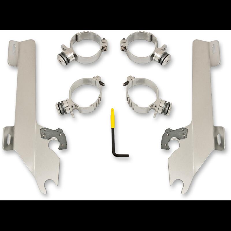 MEMPHIS SHADES METRIC 04-13 VICTORY HAMMER  BW MOUNT KIT POLSH MEK1927