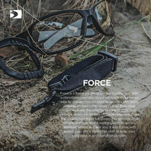 Load image into Gallery viewer, BOBSTER FORCE CONVERTIBLE MAGNETIC MATTE BLACK PHOTOCHROMIC LENS BFOR001T