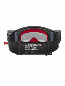 ALPINESTARS GOGGLE STECH CORP BLK/GRY/CLR ROLL-OFF 5100425-1518