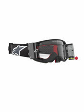Load image into Gallery viewer, ALPINESTARS GOGGLE STECH CORP BLK/GRY/CLR ROLL-OFF 5100425-1518