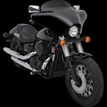 Load image into Gallery viewer, MEMPHIS SHADES HD 5" BATWING WINDSHIELD BLACK MEP8501