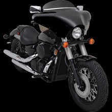 Load image into Gallery viewer, MEMPHIS SHADES HD 5" BATWING WINDSHIELD BLACK MEP8501