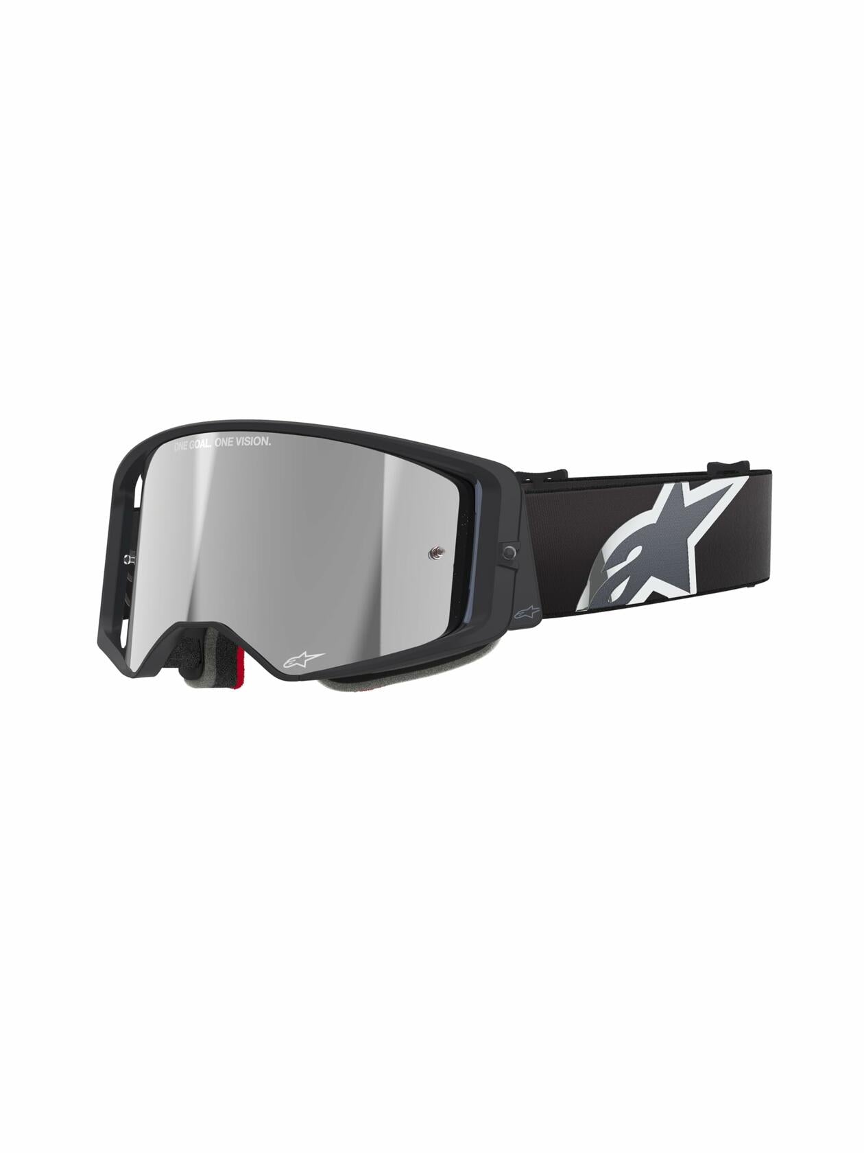 ALPINESTARS GOGGLE SUPERTECH CORP BLK/GRY/MIR SIL 5100325-1513