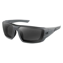 Load image into Gallery viewer, BOBSTER MISSION BALLISTIC SUNGLASS MATTE GRAY SMOKED LENS BMIS001 - Motomike Canada