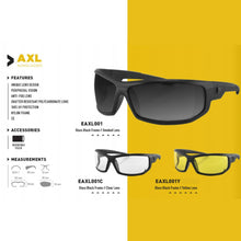 Load image into Gallery viewer, BOBSTER AXL BLK FRAME ANTIFOG YELLOW LENSES EAXL001Y