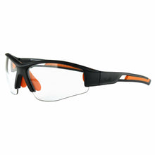 Load image into Gallery viewer, Bobster ® Swift, Matte Black and Orange Frame, Smoked, Yellow, &amp; Clear Lens