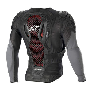 Alpinestars 6506723-1036-S: Bionic Plus V2 Protection Jacket Black/Anthracite/Red Sm