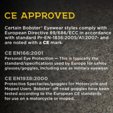 Load image into Gallery viewer, BOBSTER MISSION BALLISTIC SUNGLASS MATTE GRAY CLEAR LENS BMIS001C