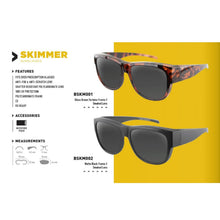 Load image into Gallery viewer, BOBSTER BOBSTER SKIMMER MATTE BLACK FRAME SMOKED LENS BSKM002