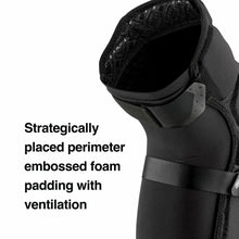 Load image into Gallery viewer, 100% SURPASS KNEE GUARDS BLACK MD 70009-00002