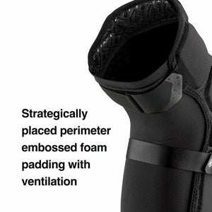 100% Surpass Mountain Biking Knee Pad - MTB & BMX Protection - Heavy Duty Hard Plastic and Smartshock Impact Absorbing Foam Padding