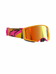 ALPINESTARS GOGGLE SUPERTECH CORP YLW/PNK/MIR RD 5100325-5023