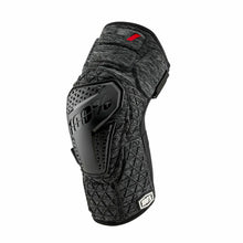 Load image into Gallery viewer, 100% SURPASS KNEE GUARDS GREY HEATHER/BLACK SM 70009-00005 - Motomike Canada