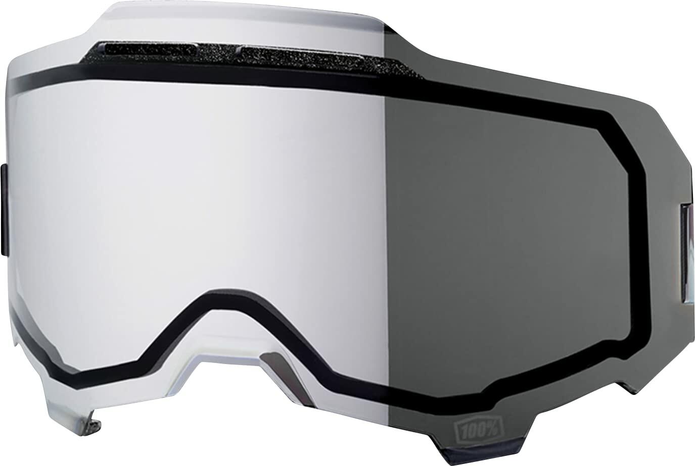 100% ARMEGA - INJECTED DUAL PANE VENTED MIRROR SILVER FLASH LENS 59053-00004