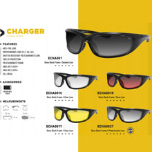 Load image into Gallery viewer, BOBSTER CHARGER SUNGLASS BLACK FRAME ECHA001