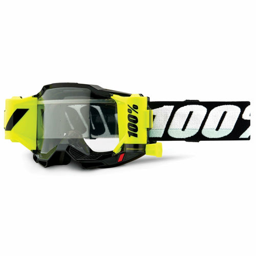 100% ACCURI 2 FORECAST GOGGLE BLACK - CLEAR LENS 50017-00008