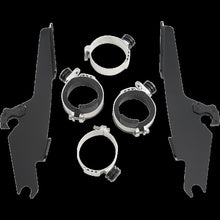 Load image into Gallery viewer, MEMPHIS SHADES METRIC XV650/1100 CLASSIC B/W MOUNT KIT BLK MEM8992