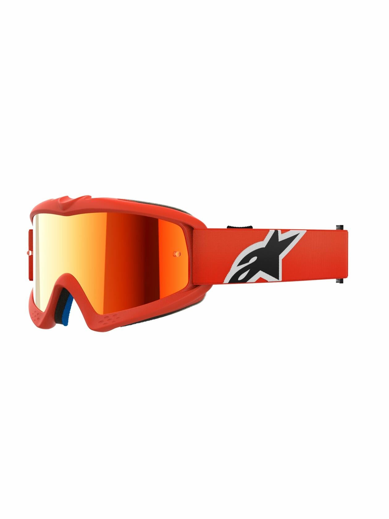 ALPINESTARS GOGGLE YTH VISION CORP ORG/MIR RED 5140225-480