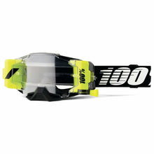 Load image into Gallery viewer, 100% ARMEGA FORECAST GOGGLE BLACK - CLEAR LENS 50006-00005