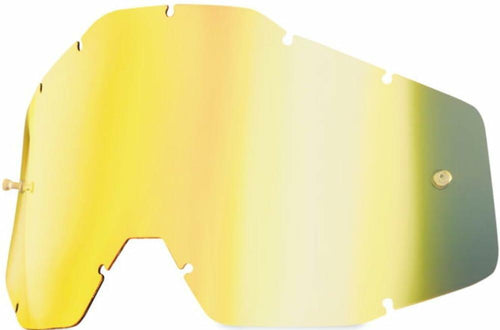 100% 100% LENS MIRROR GOLD ANTI-FOG 59006-00001