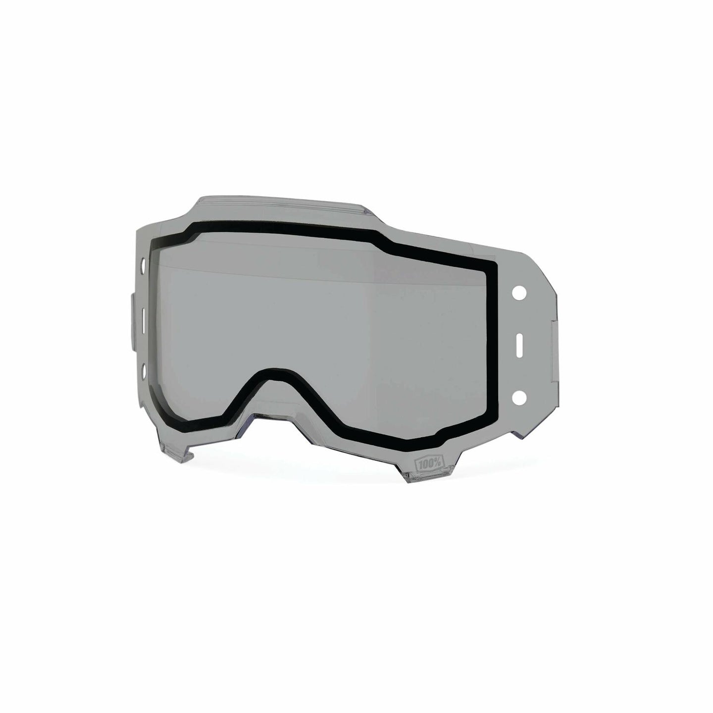 100% ARMEGA FORECAST REPLACEMENT LENS - DUAL PANE SMOKE 59064-00002