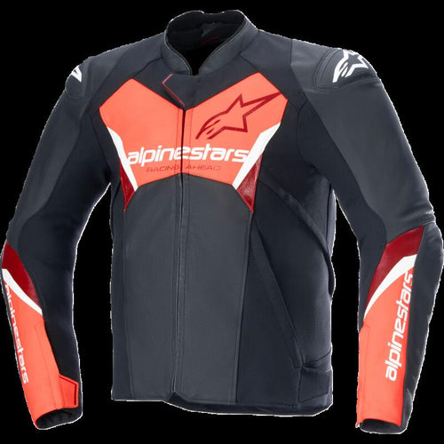 ALPINESTARS (ROAD) JACKET FASTER V3 BK/RD 54 3103525-1030-54