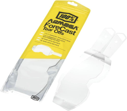 100% ARMEGA FORECAST STANDARD TEAR-OFFS 20 PACK 59065-00001