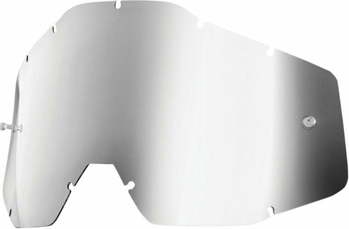 100% 100% LENS MIRROR SILVER ANTI-FOG 59006-00003
