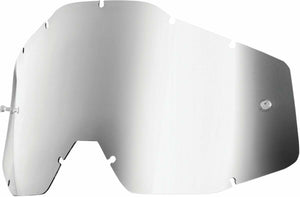 100% 100% LENS MIRROR SILVER ANTI-FOG 59006-00003