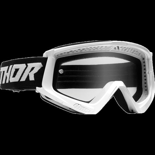 THOR GOGGLE CMBT RACR YTH WH/BK 2601-3046