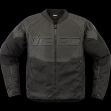 Load image into Gallery viewer, ICON JACKET OVERLORD3 LEATHER CE BK XL 2810-4115