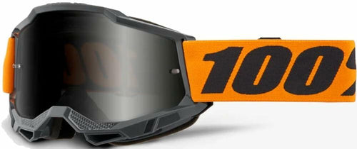 100% ACCURI 2 SAND GOGGLE ORANGE - SMOKE LENS 50020-00009