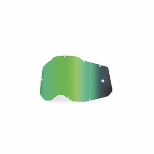 100% AC2/ST2 YOUTH REPLACEMENT LENS - MIRROR GREEN 59107-00003