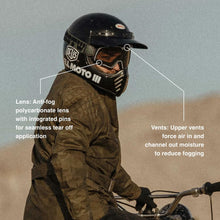 Load image into Gallery viewer, 100% BARSTOW GOGGLE CARDIF - SMOKE LENS 50000-00001