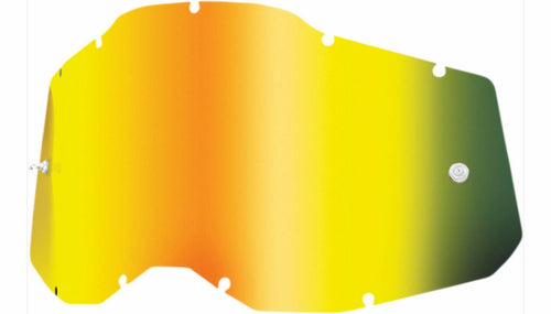 100% AC2/ST2 YOUTH REPLACEMENT LENS - MIRROR GOLD 59107-00005