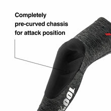 Load image into Gallery viewer, 100% TERATEC KNEE GUARDS GREY HEATHER/BLACK SM 70003-00005